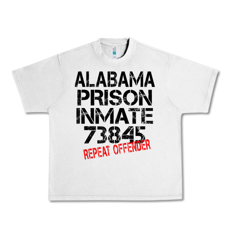 Halloween Alabama Prisoner Party Costume Tshirt Urban Heavy Tee by longCreatives | Teevron
