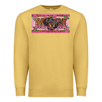 Danchshund Mom License Plate Template Premium Sweatshirt | Teevron