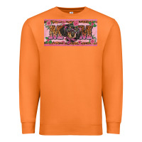 Carrot danchshund mom license plate template Premium Sweatshirt - BarkalooDesign