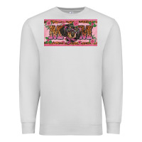 Dove Grey danchshund mom license plate template Premium Sweatshirt - BarkalooDesign