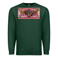 Sports Green danchshund mom license plate template Premium Sweatshirt - BarkalooDesign