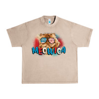 French Oak meowica 4th of july Urban Heavy Tee - CowGirlArtShop