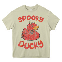 Mossy spooky devil rubber duck halloween Heavy Core Tee - longCreatives