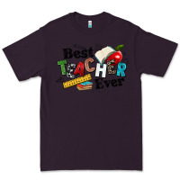Plum best teacher ever Premium Tee - NancyCooperArtShop