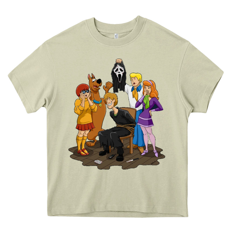 Surprise!  Scooby Dog With Friends Funny Halloween Heavy Core Tee by longCreatives | Teevron