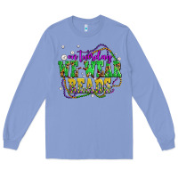 Colony Blue on tuesday we wear beads olivia Long Sleeve Tee - OliviaCreatesArt