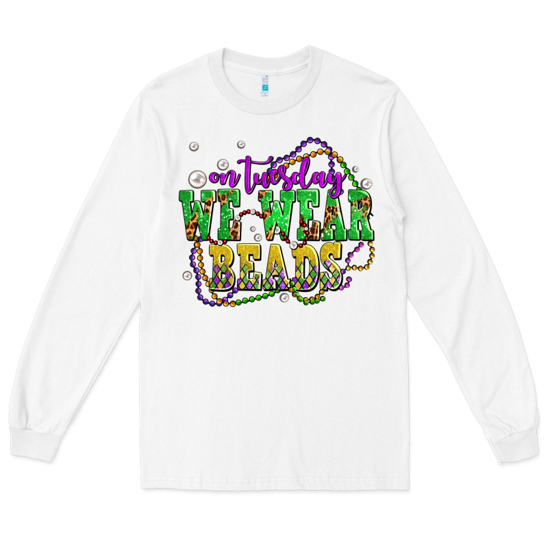 On Tuesday We Wear Beads Olivia Long Sleeve Tee by OliviaCreatesArt | Teevron