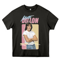 Asphalt Matt Dillon - Retro Aesthetic Design Heavy Core Tee - longCreatives