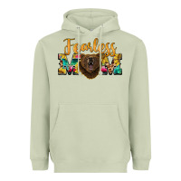 Matcha fearless mom bear Heavyweight Hoodie - BarkalooDesign