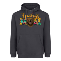 Smoke fearless mom bear Heavyweight Hoodie - BarkalooDesign