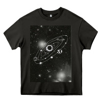 Asphalt Outer Wilds Heavy Core Tee - longCreatives
