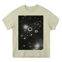 Mossy Outer Wilds Heavy Core Tee - longCreatives