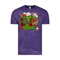 Cloud Purple lpn licensed practical claus Vintage Tee - CowGirlArtShop