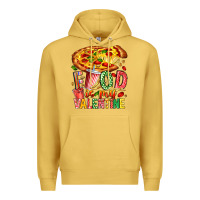 Antique Gold Food Is My Valentine Premium Hoodie - CowhideDigitalArt
