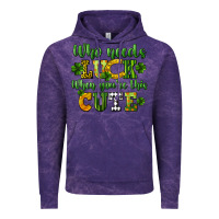 Cloud Purple Who needs luck when you're this cute St. Patrick's Vintage Hoodie - CowGirlArtShop