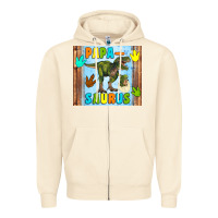 Sandshell papa saurus Zipper Hoodie - Artiststas