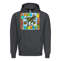 Smoke papa saurus Zipper Hoodie - Artiststas
