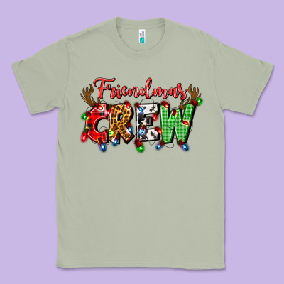 Friendsmas Crew Classic Tee Designed By Artiststas