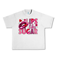Lunar Rock Lips like sugar Valentine's Day Urban Heavy Tee - HowdyJamesFarm