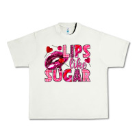 Pistachio Lips like sugar Valentine's Day Urban Heavy Tee - HowdyJamesFarm