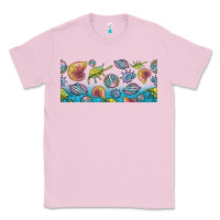 Bubblegum Pink sea shells Classic Tee - TumblerDesignByShophia