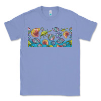 Colony Blue sea shells Classic Tee - TumblerDesignByShophia