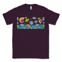 Plum sea shells Classic Tee - TumblerDesignByShophia