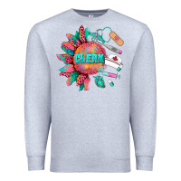 Heather Grey western clerk medical instruments Premium Sweatshirt - BarkalooDesign