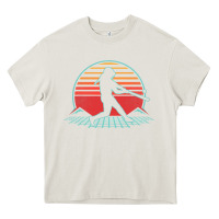 Cream Softball Retro Vintage 80s Style Player Gift Heavy Core Tee - longCreatives