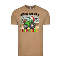 Vintage Coffee nothing runs like a reindeere Vintage Tee - CowGirlArtShop