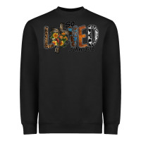 Black so loved jhon 3.16 Heavyweight Sweatshirt - SublimationCraftShop