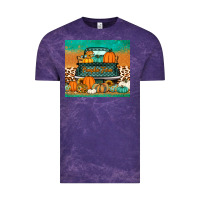 Cloud Purple pumpkin farm truck tumbler Vintage Tee - Jasminsmagicworld