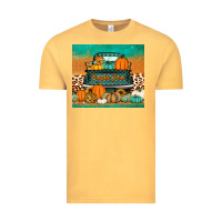 Vintage Mustard pumpkin farm truck tumbler Vintage Tee - Jasminsmagicworld