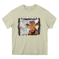 Mossy Between Jesus Take The Wheel I Wish A Heifer Would Heavy Core Tee - Bettercallsaul