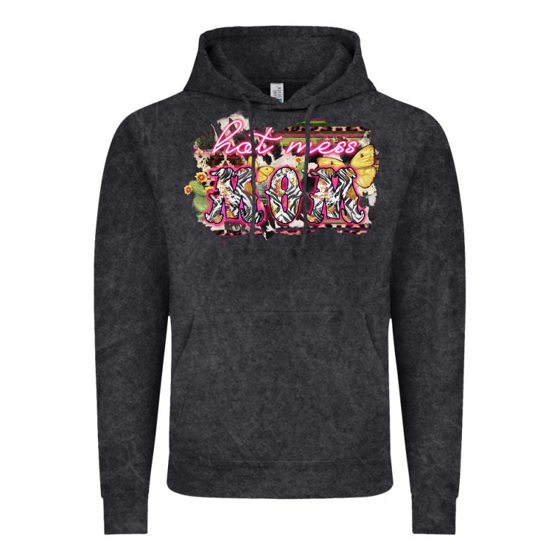 Hot Mess Mom Mother's Day Vintage Hoodie by HowdyJamesFarm | Teevron