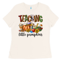 Bone Teaching Little Pumpkins Ladies Tee - texasbilliewilder