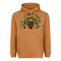 Meerkat bear rainbow Heavyweight Hoodie - BarkalooDesign