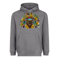 Storm bear rainbow Heavyweight Hoodie - BarkalooDesign