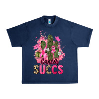 Navy Cancer succs Cancer Awareness Urban Heavy Tee - HowdyJamesFarm