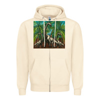 Sandshell brachiosaurus Zipper Hoodie - Artiststas