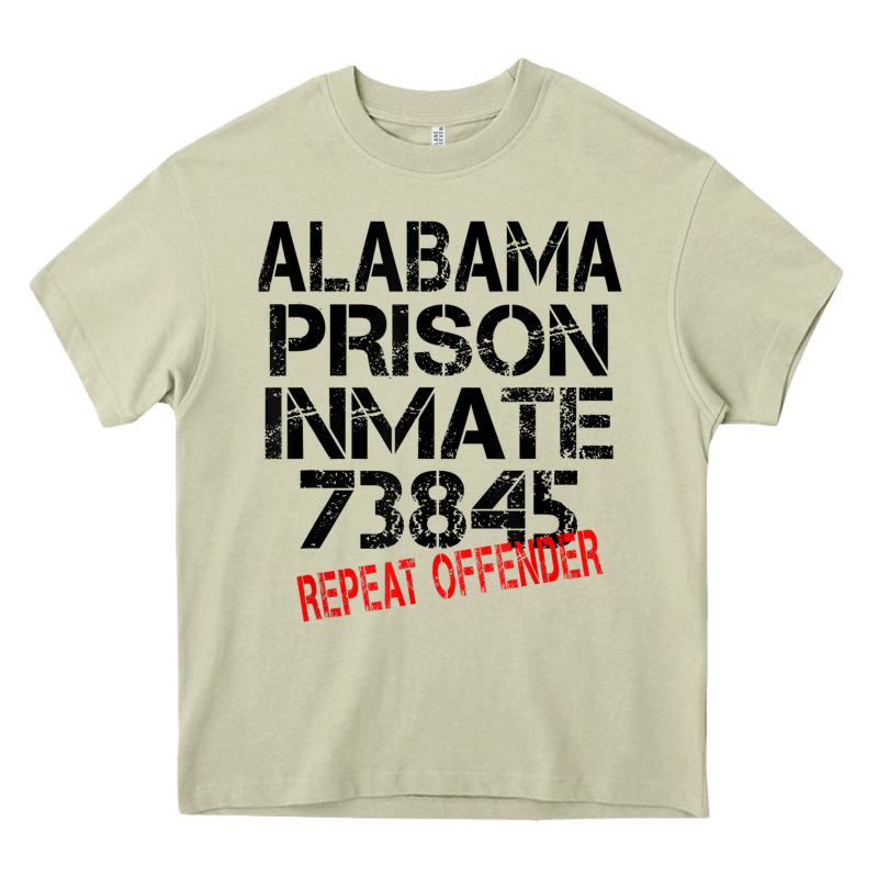 Halloween Alabama Prisoner Party Costume Tshirt Heavy Core Tee by longCreatives | Teevron