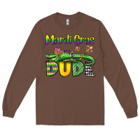 Chestnut mardi gras dude alligator olivia Long Sleeve Tee - OliviaCreatesArt