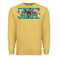 Antique Gold french bulldog mom license plate template Premium Sweatshirt - BarkalooDesign