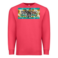 Cardinal french bulldog mom license plate template Premium Sweatshirt - BarkalooDesign