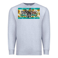 Heather Grey french bulldog mom license plate template Premium Sweatshirt - BarkalooDesign