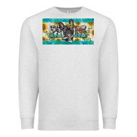 Oatmeal Heather french bulldog mom license plate template Premium Sweatshirt - BarkalooDesign