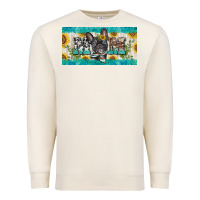 Sandshell french bulldog mom license plate template Premium Sweatshirt - BarkalooDesign