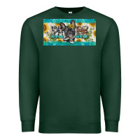 Sports Green french bulldog mom license plate template Premium Sweatshirt - BarkalooDesign