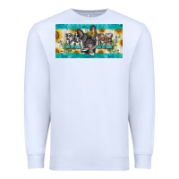White french bulldog mom license plate template Premium Sweatshirt - BarkalooDesign