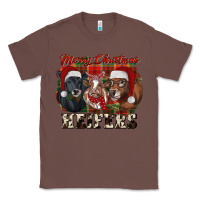Chestnut Merry Christmas Heifers Classic Tee - RanaPortraitStore